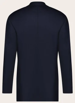 Cesare Attolini Handgemaakt Wollen Jasje Blue Navy Best Sale
