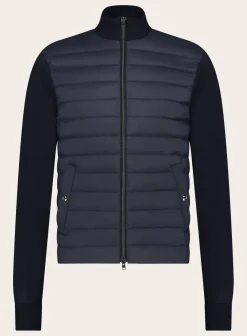 Herno Jack Met Opstaande Kraag Blue Navy Sale