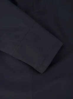 Herno Jack Met Opstaande Kraag Blue Navy Best Sale