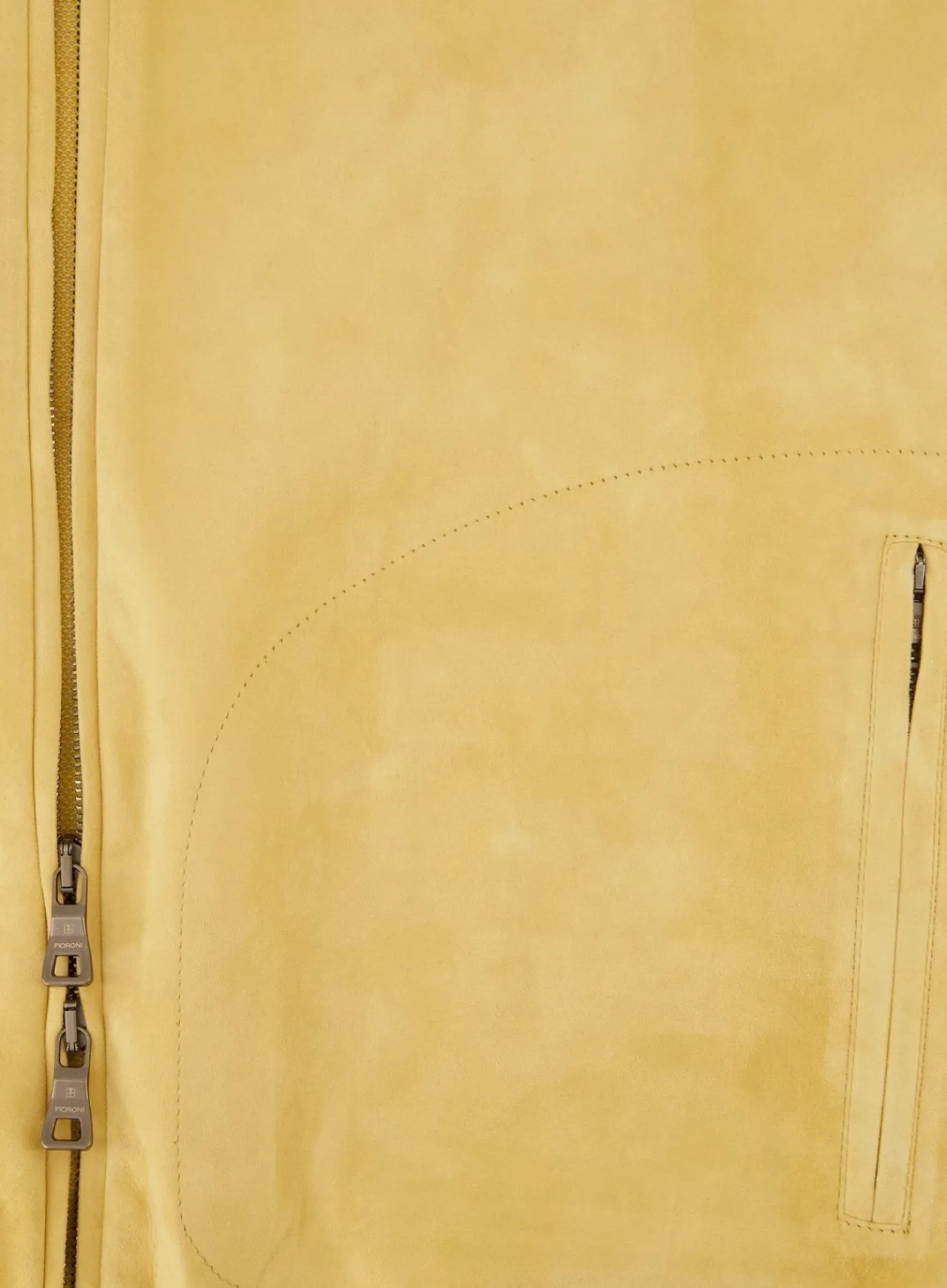 Fioroni Jack Van Suede Geel Flash Sale