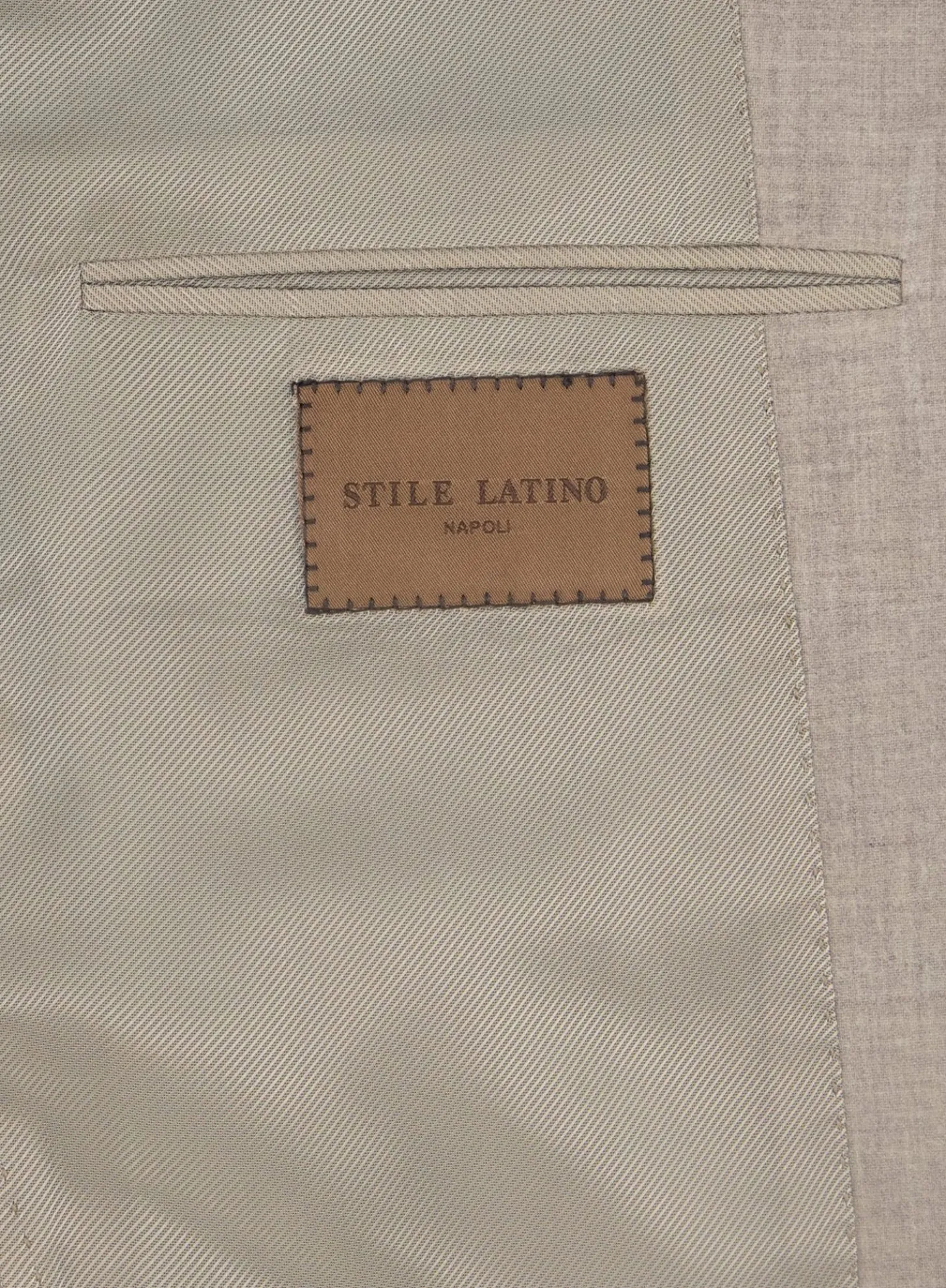 STILE LATINO Jasje Van Cashmere Beige Best