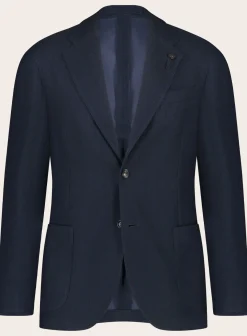 Lardini Jasje Van Katoen Blue Navy New