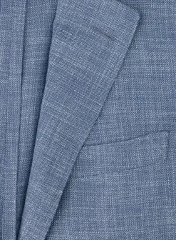 Corneliani Jasje Van Katoen En Wol Mid.Blauw Store