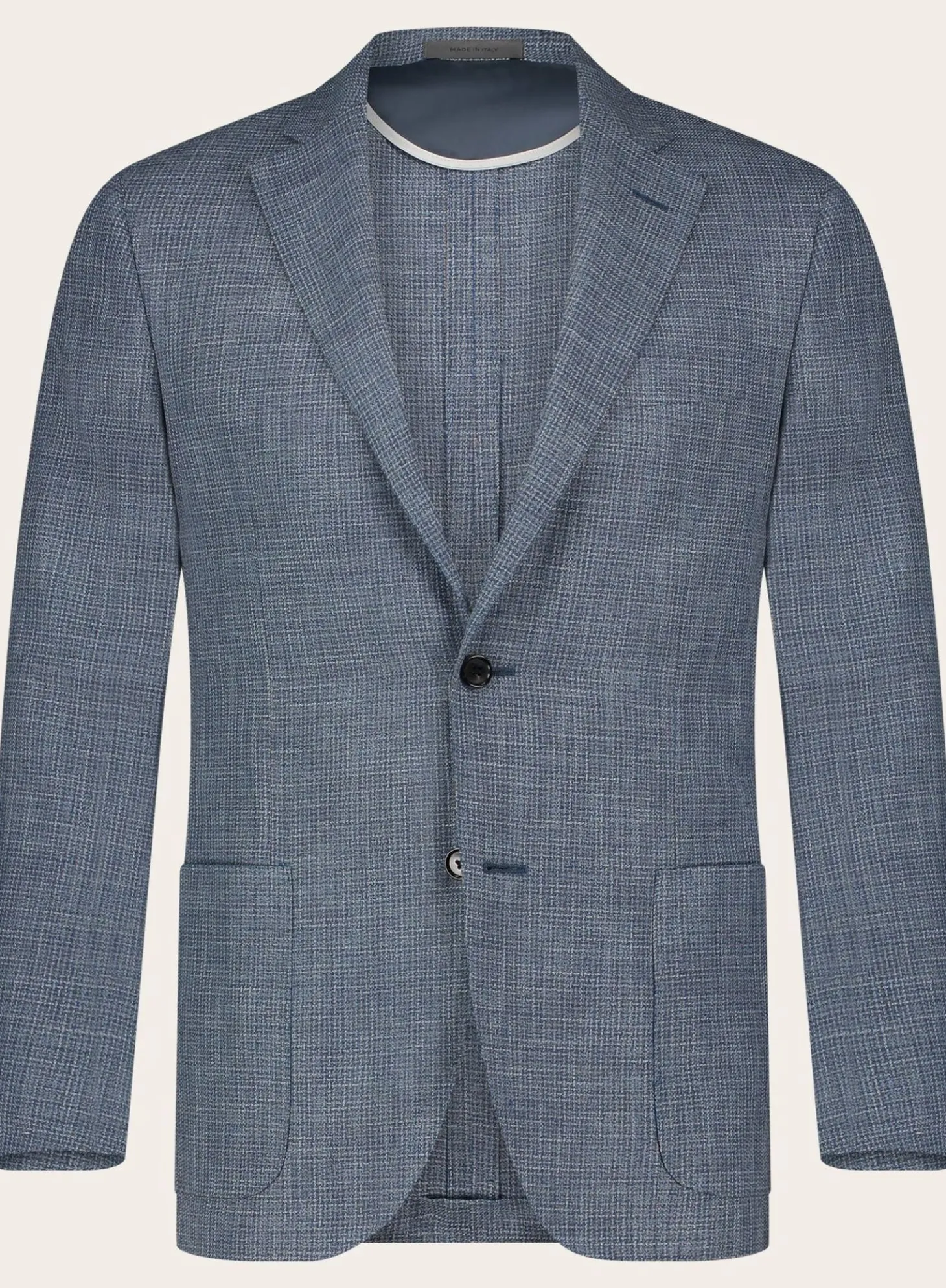 Corneliani Jasje Van Katoen En Wol L.Blauw Shop