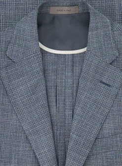 Corneliani Jasje Van Katoen En Wol L.Blauw Shop