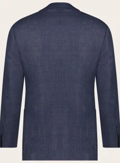 Corneliani Jasje Van Wol En Zijde Blue Navy Hot
