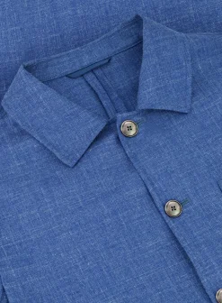 OGÉR Jasje Van Wol, Zijde En Linnen Blauw Shop