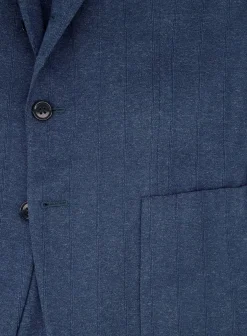 Isaia Jasje Van Zijde En Katoen Blauw Flash Sale