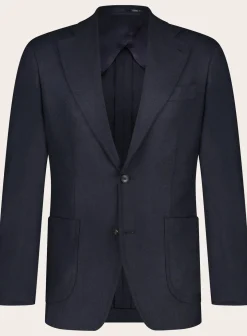 OGÉR Jasje Van Zijde En Wol Blue Navy Best Sale