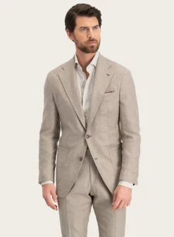 OGÉR Jasje Van Zijde En Wol Beige Outlet