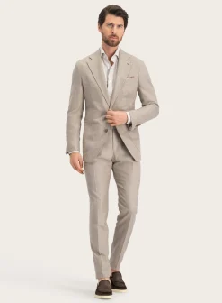 OGÉR Jasje Van Zijde En Wol Beige Outlet