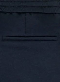 Maurizio Baldassari Jog Pantalon Van Zijde En Katoen Blue Navy Cheap