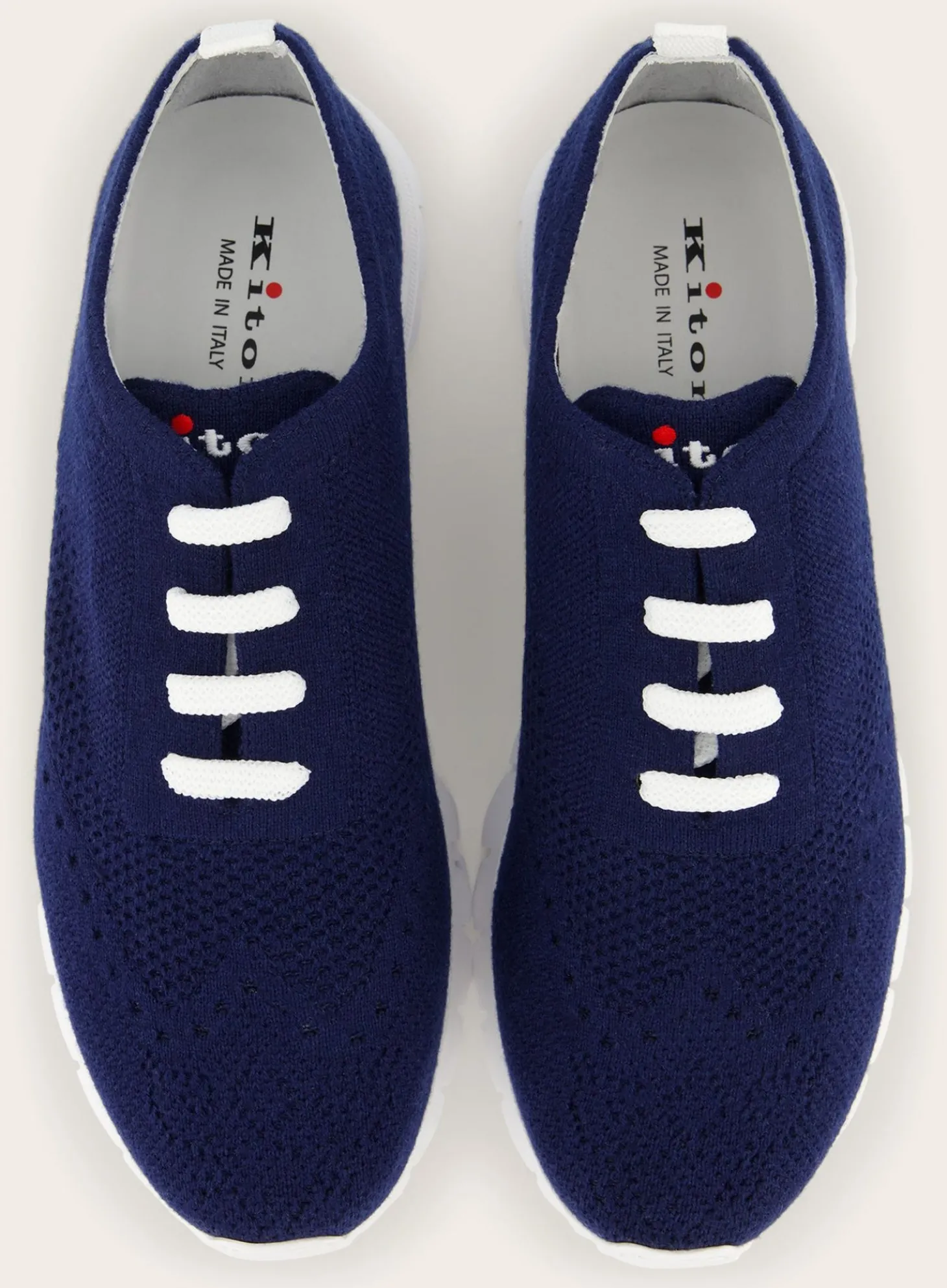 Kiton Knitted Sneakers Van Cashmere Flash Sale