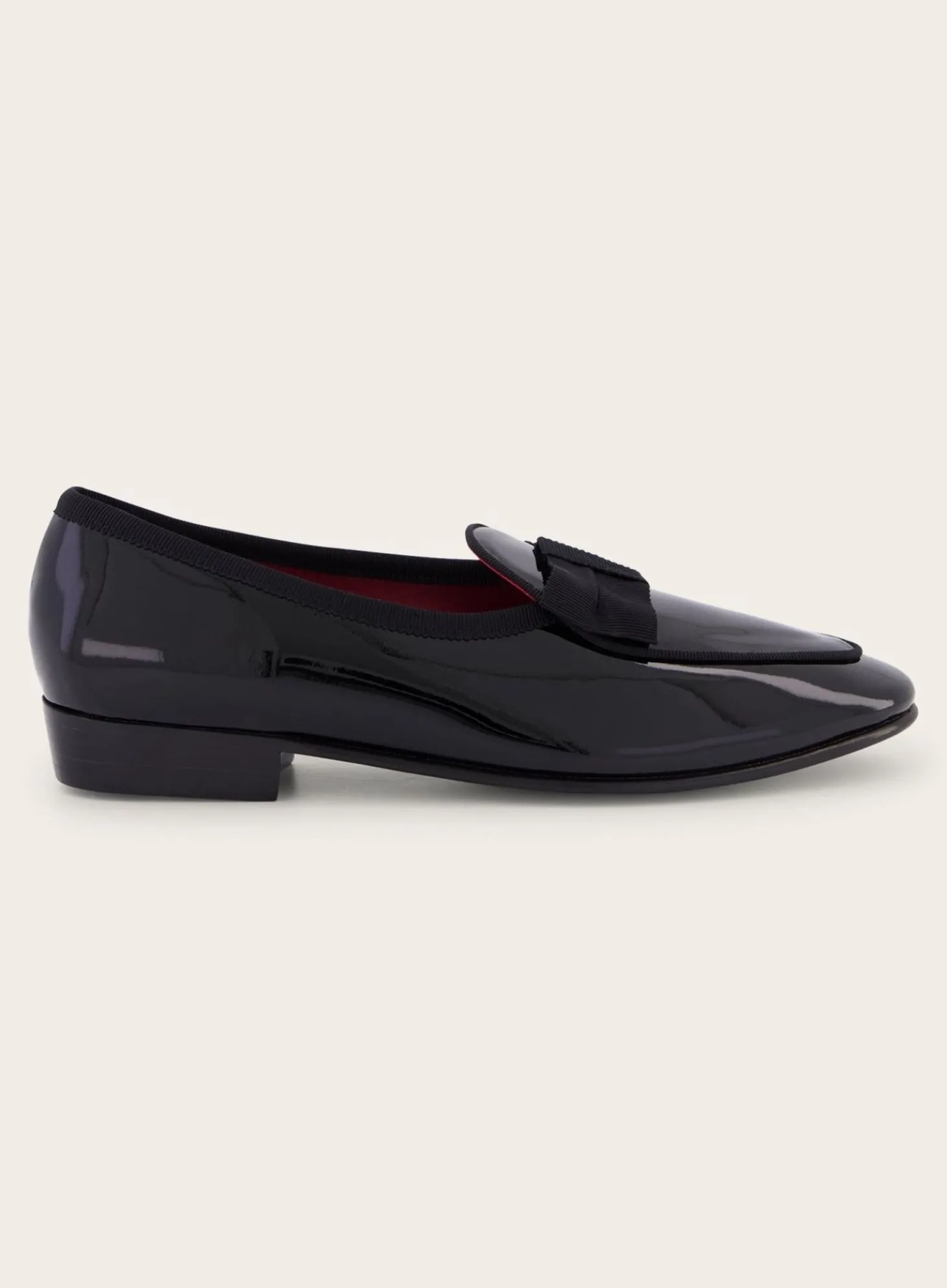 Baudoin u0026 Lange Lakleren Loafers Zwart Discount