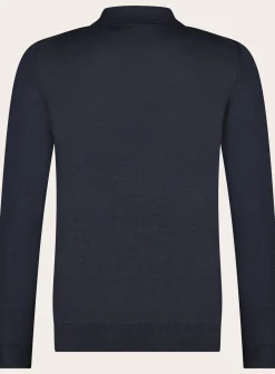Kiton Lange Mouwen Polo Van Cashmere Cheap