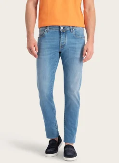 Jacob Cohën Nick Slim-Fit Jeans L.Blauw Clearance