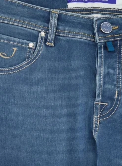 Jacob Cohën Nick Slim-Fit Jeans Blauw Discount