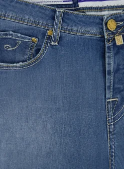 Jacob Cohën Nick Slim-Fit Jeans L.Blauw Discount