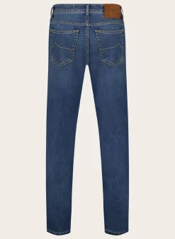Jacob Cohën Nick Slim-Fit Jeans L.Blauw Clearance