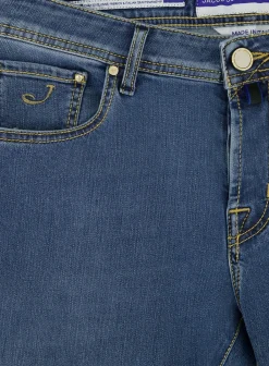 Jacob Cohën Nick Slim-Fit Jeans L.Blauw Clearance