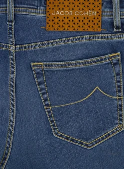 Jacob Cohën Nick Slim-Fit Jeans L.Blauw Clearance