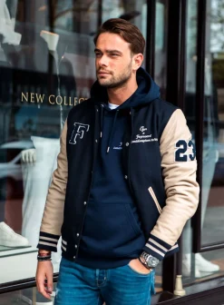 OGÉR x Feyenoord Oger X Feyenoord Varsity Jacket 22-23 D.Blauw New