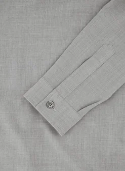 Marco Pescarolo Overshirt Met Kraag Van Wol En Katoen Discount