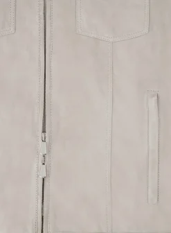 Mandelli Overshirt Van Suede L.Beige Best Sale