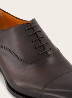 Santoni Oxford Carter Veterschoenen Van Leer Store