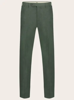 Corneliani Pak Van Linnen En Wol Groen Best Sale