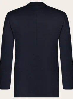 Corneliani Pak Van Wol En Katoen Blue Navy Flash Sale