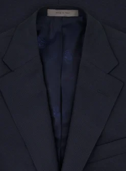 Corneliani Pak Van Wol En Katoen Blue Navy Flash Sale