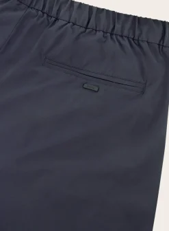 Herno Pantalon Met Trekoord Blue Navy Store
