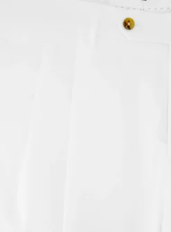 Berwich Pantalon Van Katoen Wit Outlet