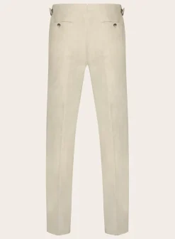 OGÉR Pantalon Van Linnen Beige Discount