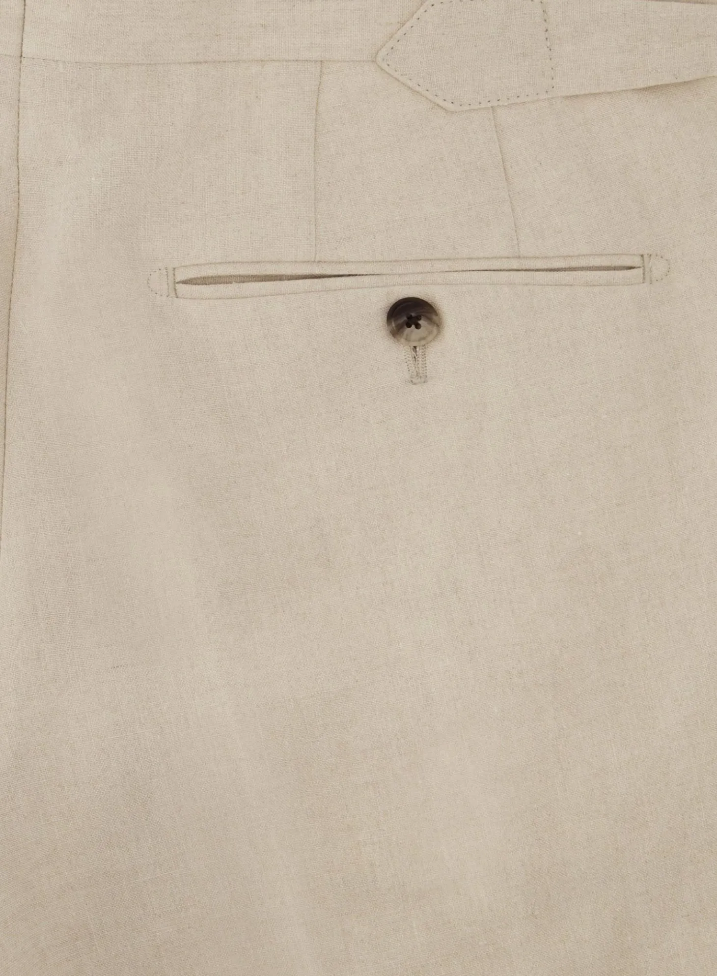 OGÉR Pantalon Van Linnen Beige Discount