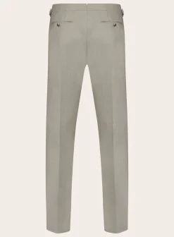 OGÉR Pantalon Van Wol Beige Outlet