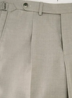 OGÉR Pantalon Van Wol Beige Outlet