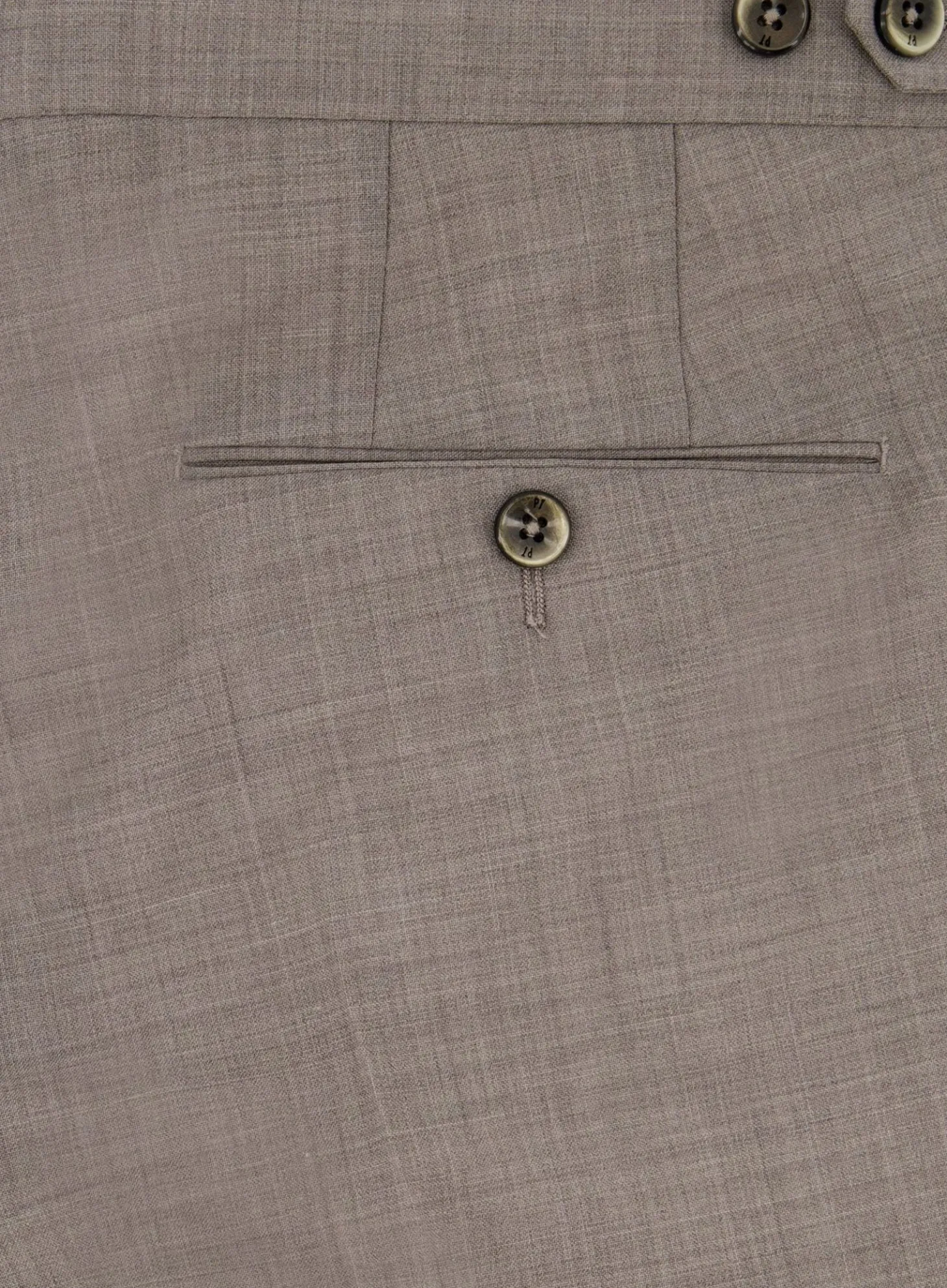 PT01 Pantalon Van Wol En Elastaan Fashion