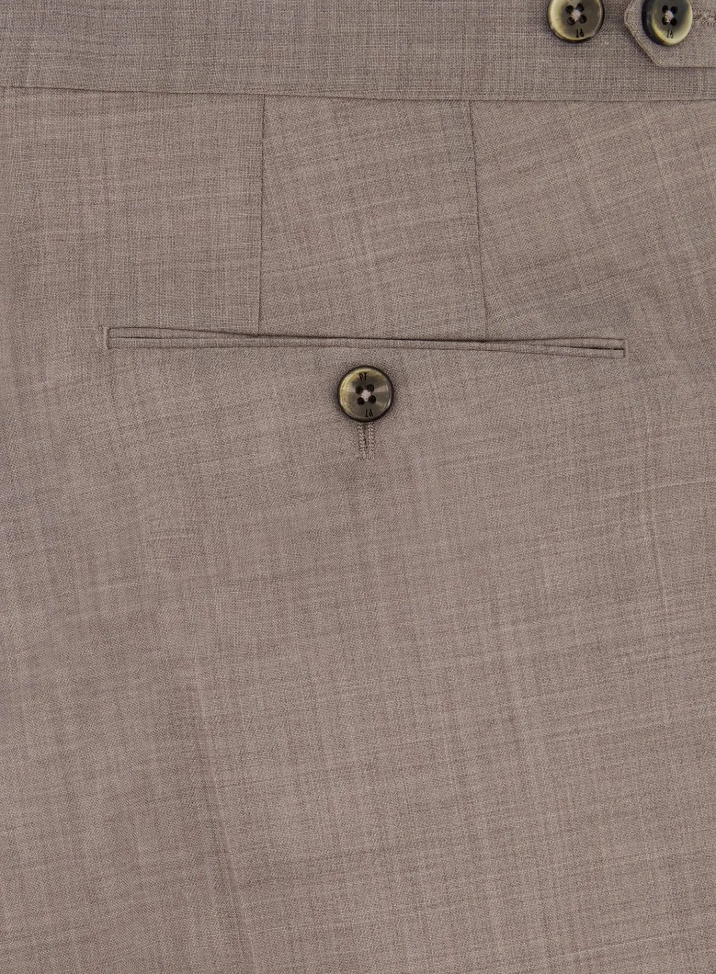 PT01 Pantalon Van Wol En Elastaan Fashion