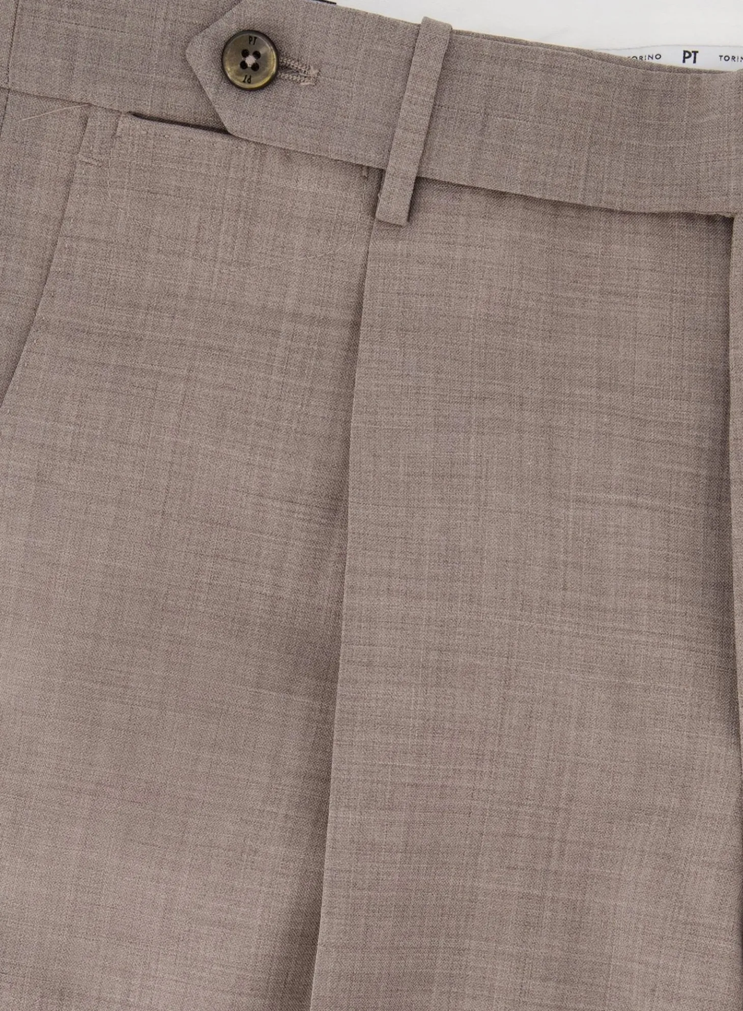 PT01 Pantalon Van Wol En Elastaan Fashion