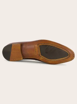 Bontoni Penny Loafers Vann Leer Bruin Fashion
