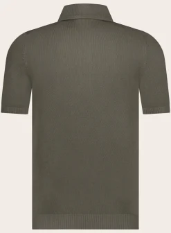 OGÉR Italian Knitwear Pique Polo Van Katoen Online