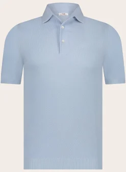 OGÉR Italian Knitwear Pique Polo Van Katoen Online
