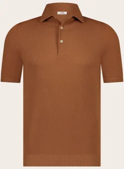 OGÉR Italian Knitwear Pique Polo Van Katoen Online