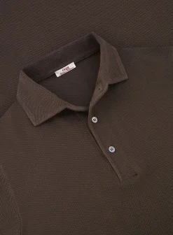 OGÉR Italian Knitwear Pique Polo Van Katoen Online