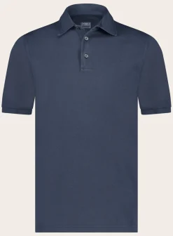 FEDELI Polo Met Korte Mouwen Van Katoen Cheap