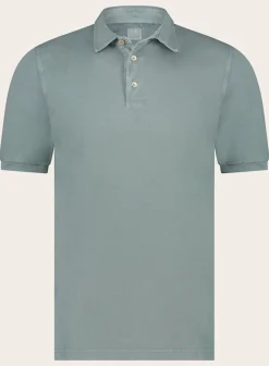 FEDELI Polo Met Korte Mouwen Van Katoen Cheap