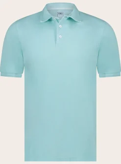 FEDELI Polo Met Korte Mouwen Van Katoen Cheap