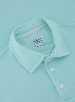 FEDELI Polo Met Korte Mouwen Van Katoen Cheap